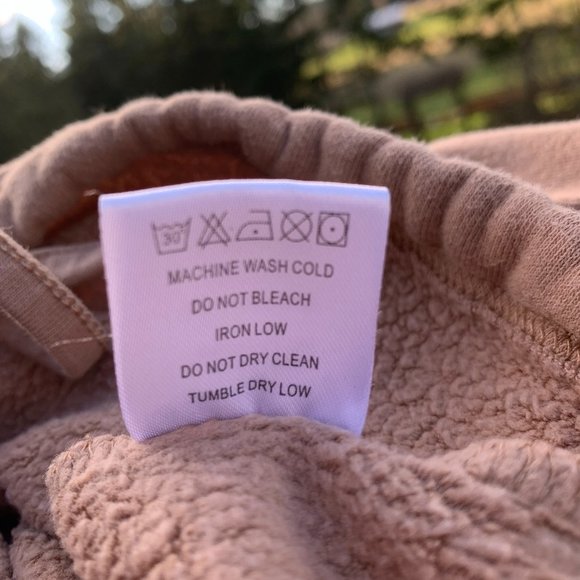 Urban Nation Tan Cropped Sweatshirt - Picture 8 of 8